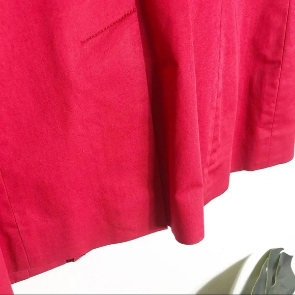 Hilfiger | Vintage Red Cotton Blazer - Picture 7 of 8